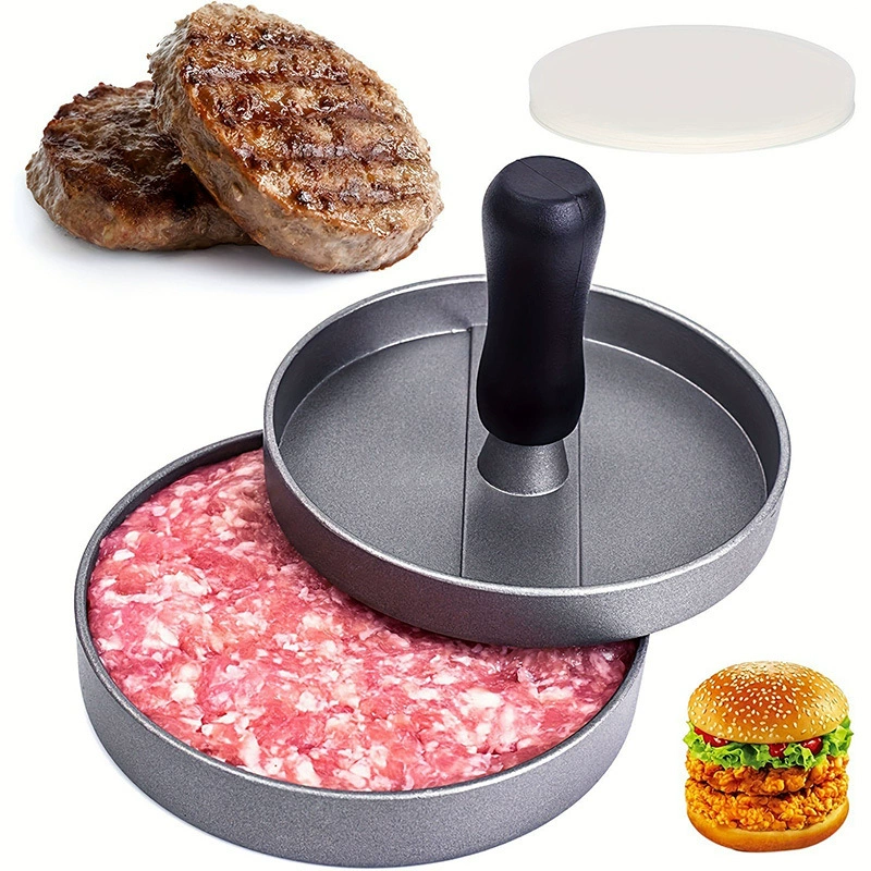 Xinpin Hamburg Pressor Burger Pressure Peripheral Moryinger Добавить игрушечную форму из алюминиевого сплава