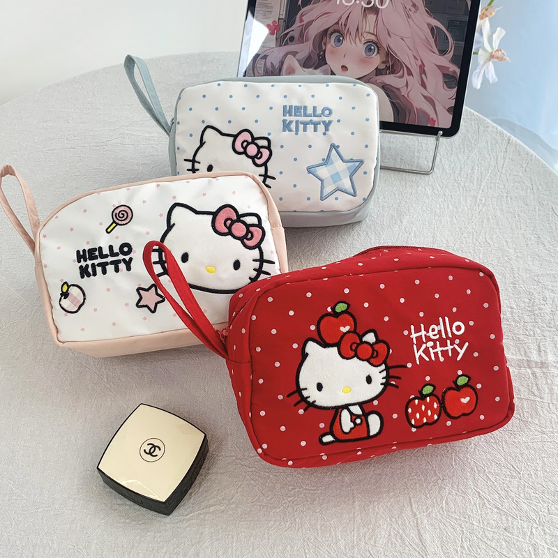 Cute Hello Kitty pencil case, a multi-functional stationery organizer, perfect for students and children to carry around when they go out Cute Hello Kitty pencil case, a multi-functional stationery organizer, perfect for students and children to carry around when they go out