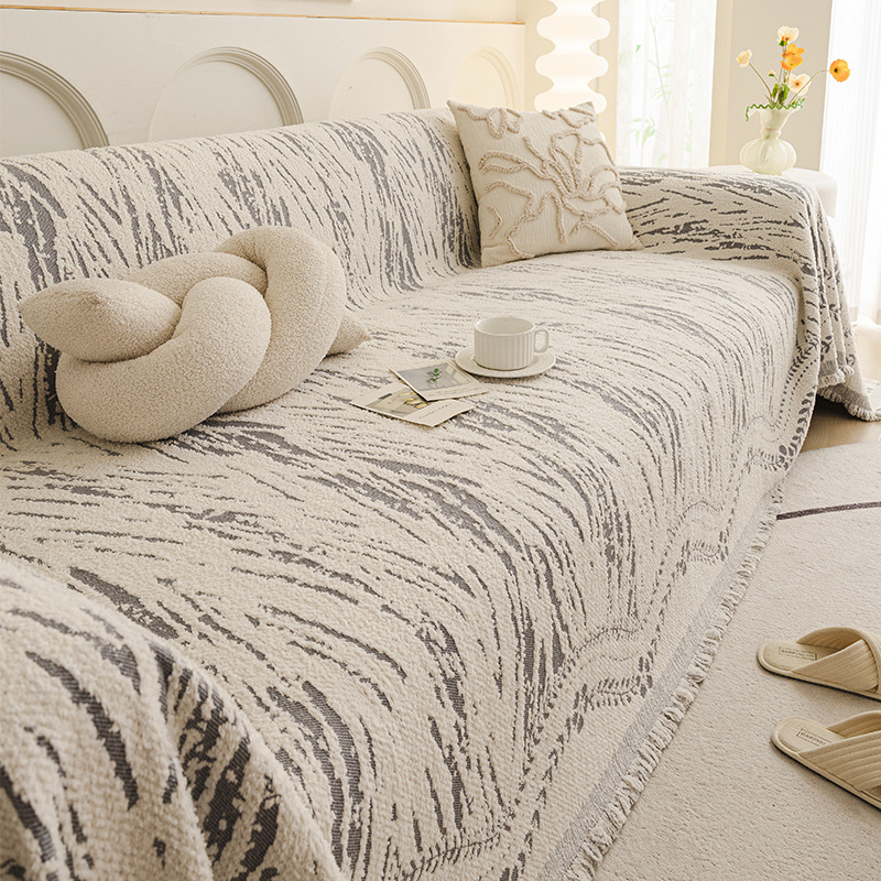 2026 New Sofa Cover Cloth, Suitable for All Seasons, High-End Cushion Sofa Towel, Full Cover Blanket, Full Wrap Cover