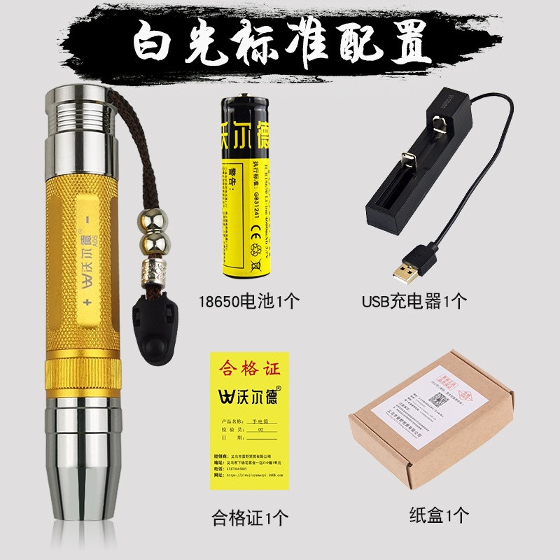LED flashlight-style egg inspection light, strong cold light, fully automatic, for inspecting small eggs and turtle incubation