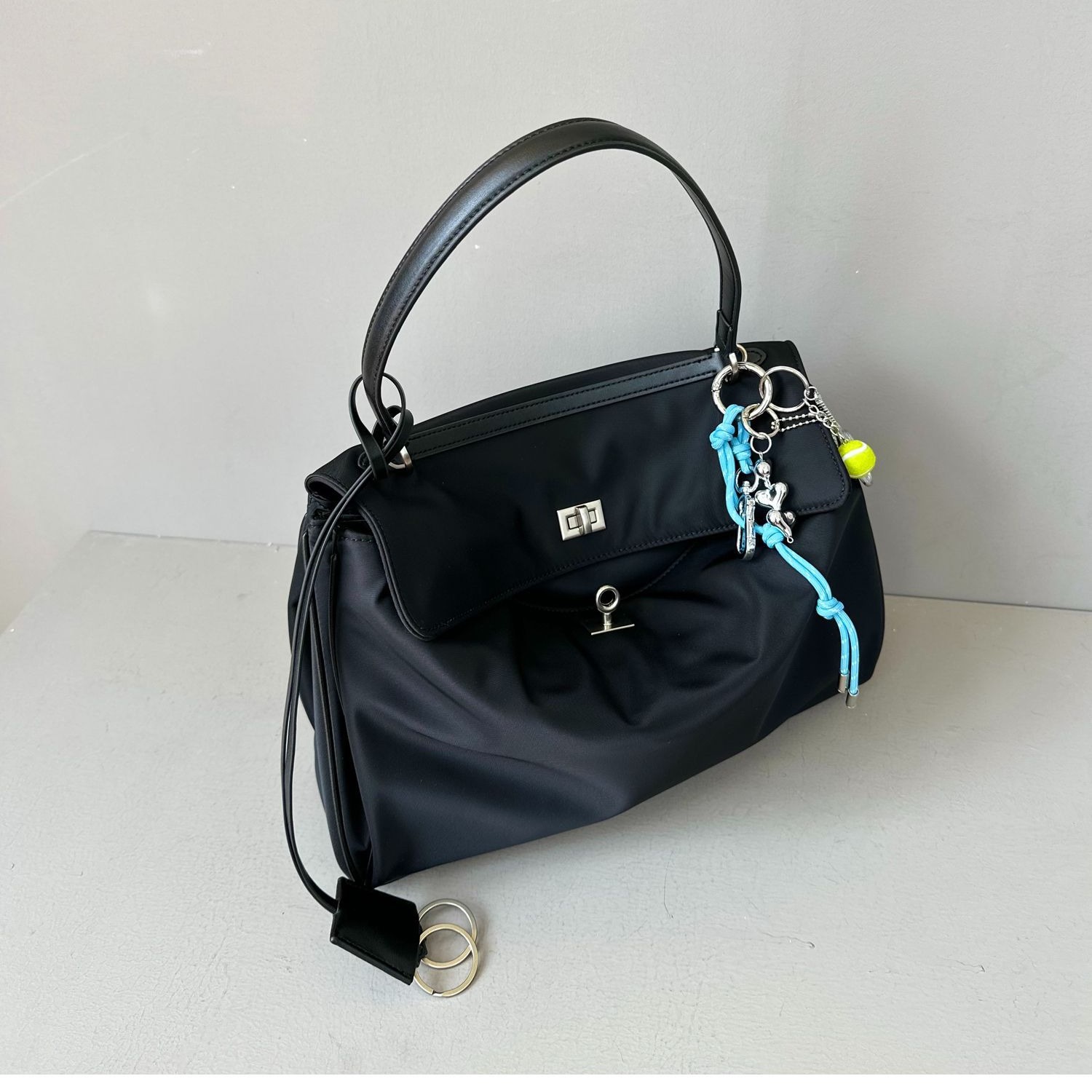 Bolsa de tela de nylon rodeo tote bolsa axila de cercanías de gran capacidad para mujeres bolsa de sentido superior conocimiento de embarque a mano hombro bolso Kelly
