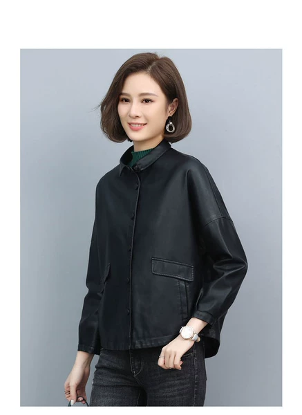 Thin Leather Female 06 Black