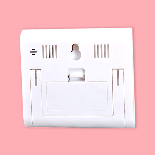 Multifunctional large screen thermometer and hygrometer indoor thermometer electronic household dry and wet thermometer with alarm clock wholesale