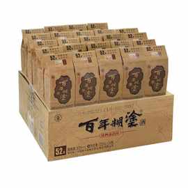 百年糊涂 52度经典小百年 浓香型高粱粮食白酒125ml*24瓶整箱装