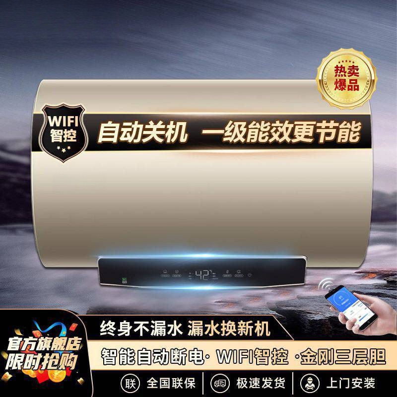 能效电热水器家用变频速热60L节能健康抑菌热水器批发