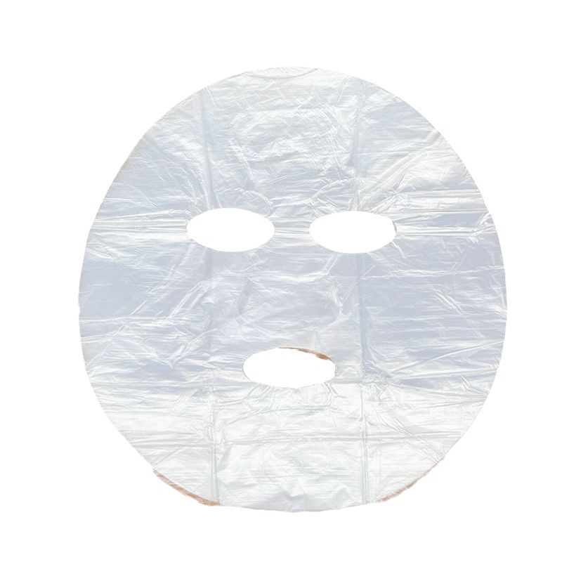 Mascarilla facial de mantenimiento fresco desechable pegatinas salón de belleza spa facial especial papel de máscara facial transparente facial de plástico ultrafino