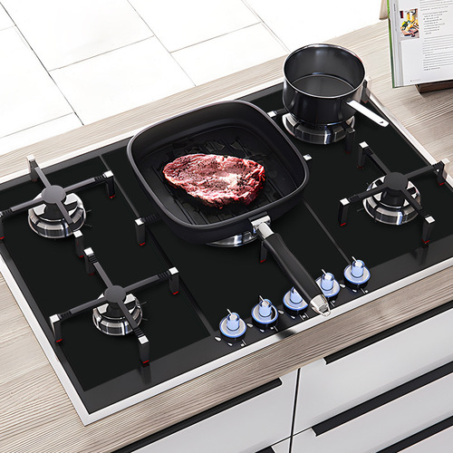 Teflon stove mat, outdoor Teflon barbecue mat, high-temperature resistant, washable, oil- and stain-resistant, gas stove cleaning mat.