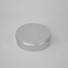 Aluminum box 100ml aluminum can, 83*28mm aluminum can 100g wax ointment tea U disk metal box shoe polish aluminum box