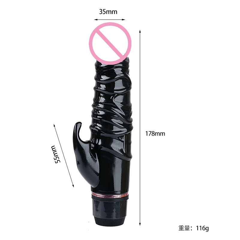 Little Jade Rabbit Dual Rabbit Vibrator with Speed Control and Quiet Motor — detail image 3