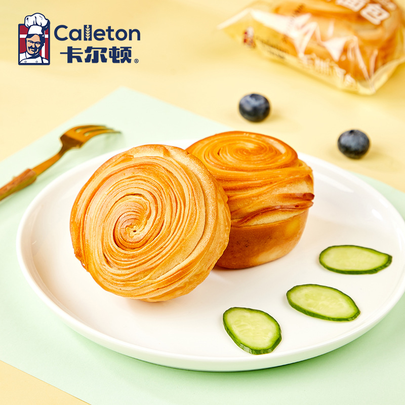 卡爾頓手撕麵包420g 早餐食品蛋糕休閒小吃充飢零食營養糕點整箱