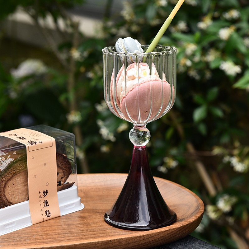 Tazón de helado minimalista estilo ins, taza para yogur, taza para ensalada, taza para postre, taza para batido, taza alta para helado