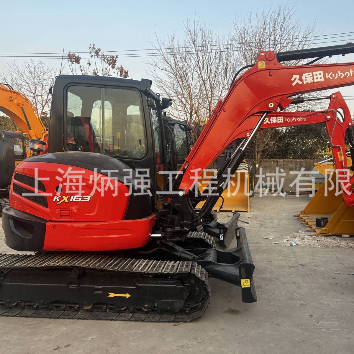 原装进口二手挖掘机 久保田163-5Used excavator 外贸出口