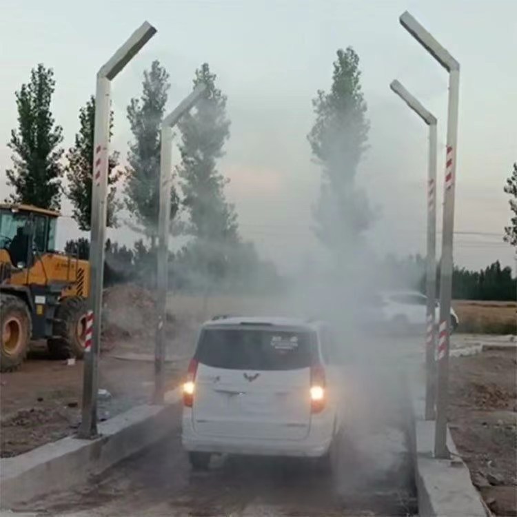 消毒通道 中泰全自动感应养殖场喷雾消毒机 人员消毒防疫通道设备