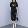 跑步运动七分夏季两件套