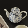 Blue and white flavored tea, teapot, 21×14×16 volume, 800 ml