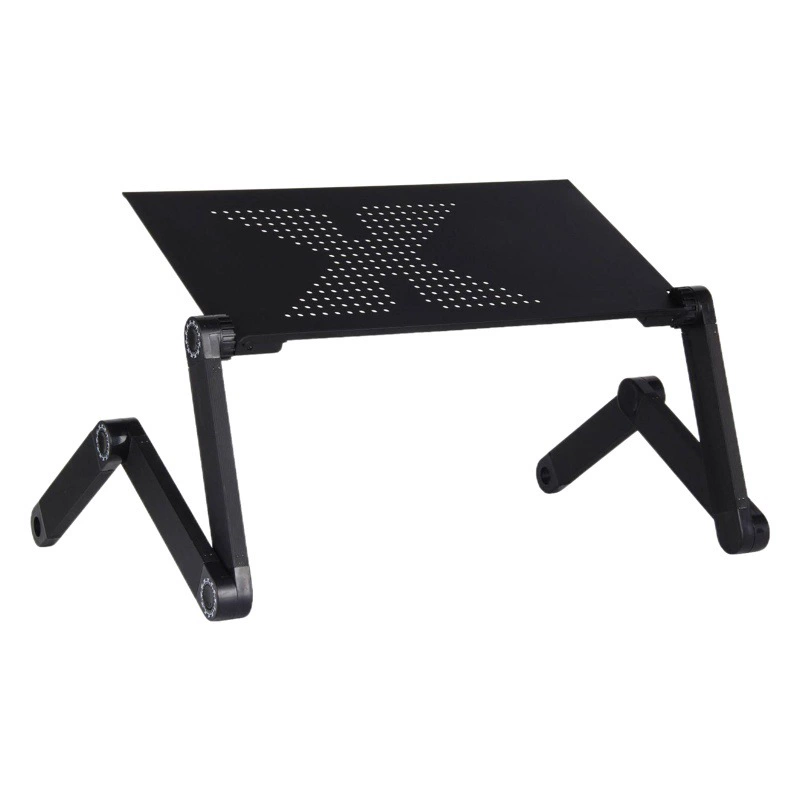 Таблица книги изучения стола компьютера кровати ТВ стола ноутбука алюминиевого сплава складывая небольшая