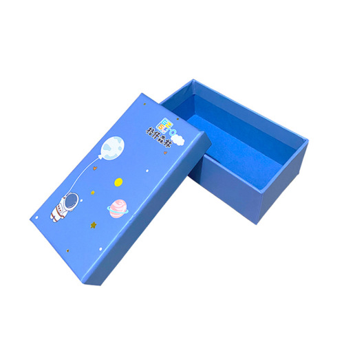 Flip-top gift box, empty box, children's keychain jewelry packaging box wholesale, gift, Instagram-style, cute couple small gift box