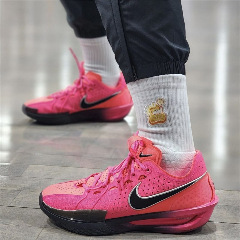 Summer Putian Gt Cut3 Practical Anti-Slip Air Cushion Shock-Absorbing Wear-Resistant Basketball Shoes Gt3 Generation Rose Pink Sports Shoes Summer Putian Gt Cut3 Practical Anti-Slip Air Cushion Shock-Absorbing Wear-Resistant Basketball Shoes Gt3 Generation Rose Pink Sports Shoes