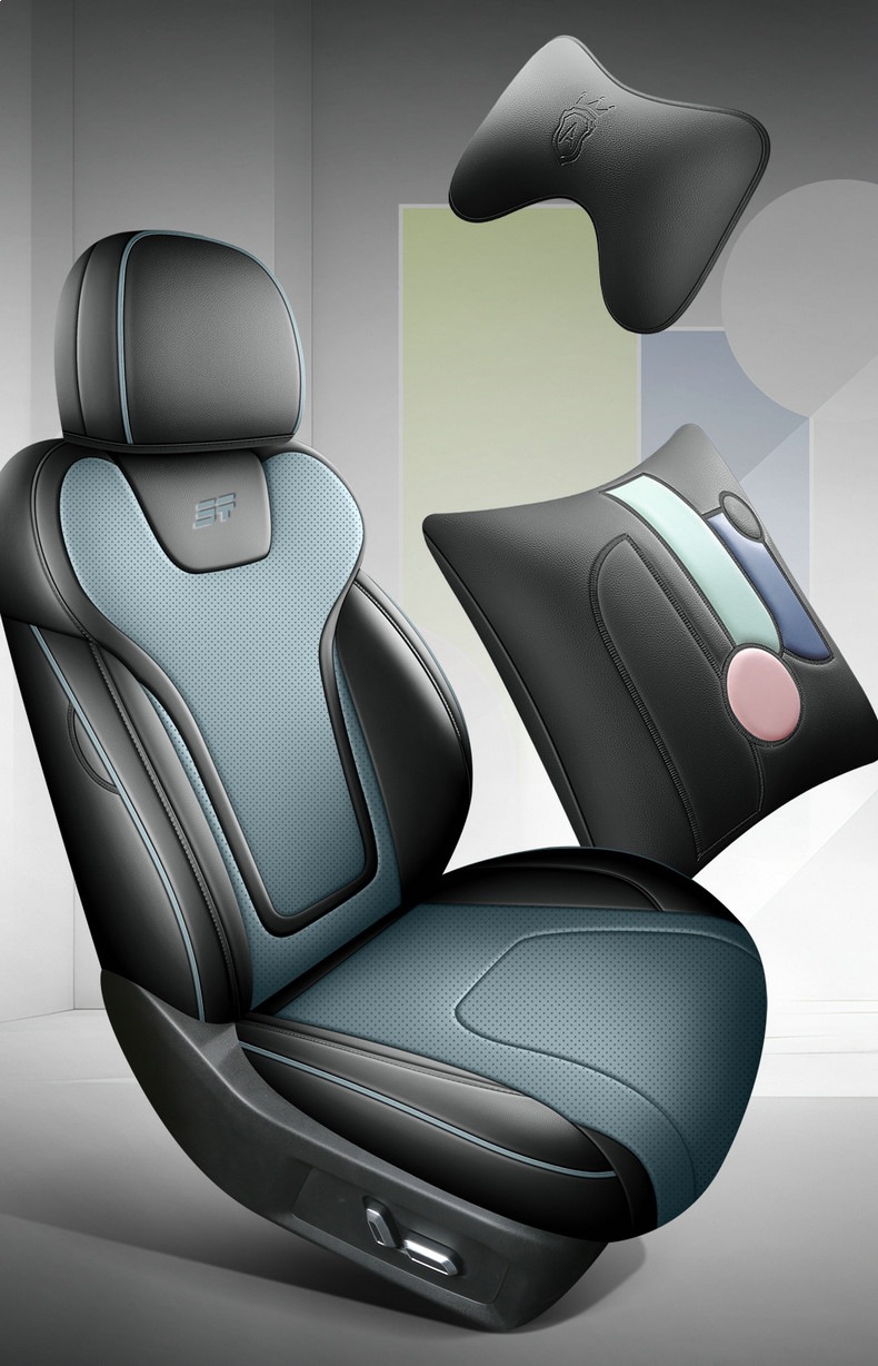 Jietu Freer's Special Leather Seat Cushion, Custom-Made Seat Cover for the Car, Original Car Seat Cover for All Seasons