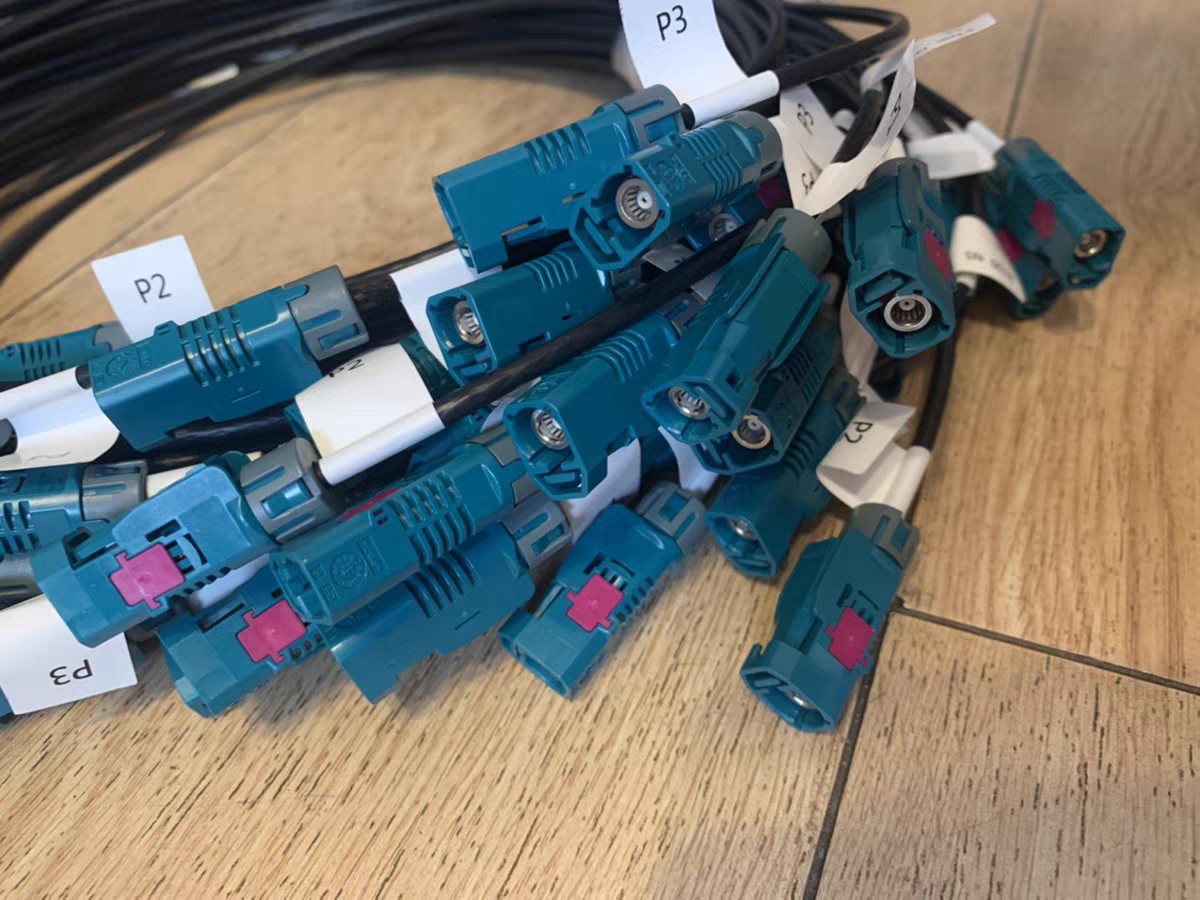 818040650电连Mini fakra四合一连接器818040651电连818014116-阿里巴巴