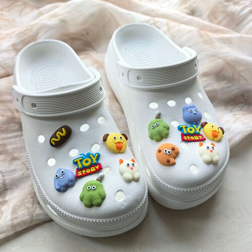 Hole shoes accessory high-end DIY shoe buckle accessories bow shoe flowers trendy toys