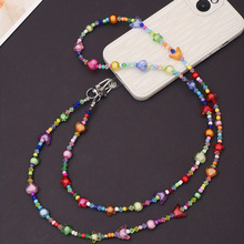 I 26882 Acrylic bead phone chain lanyard �ǿ��������ֻ�����