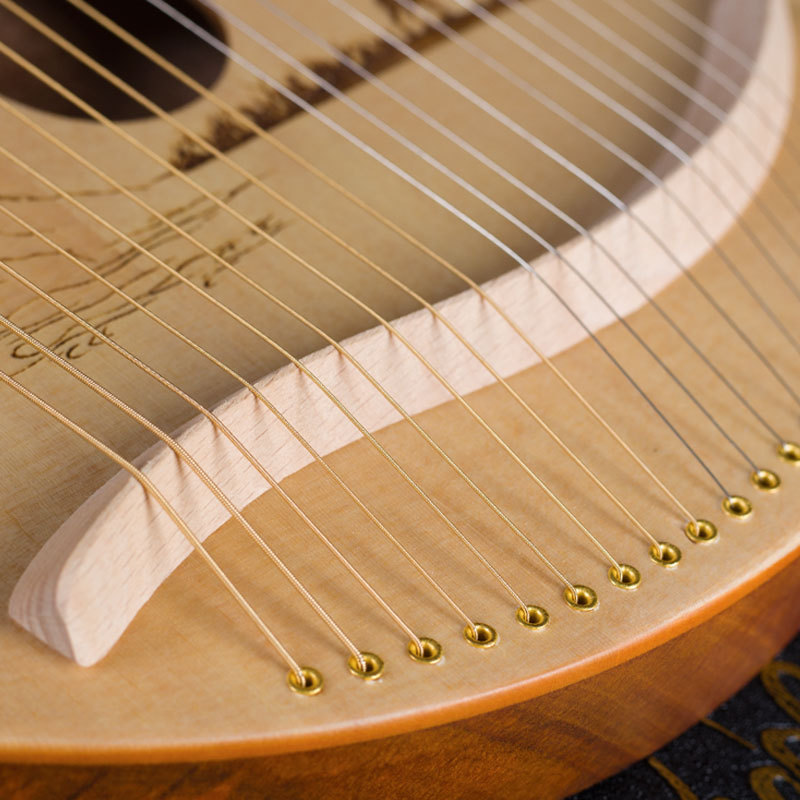 19 cuerdas lyre Lira portátil 19-tono lyre para principiantes