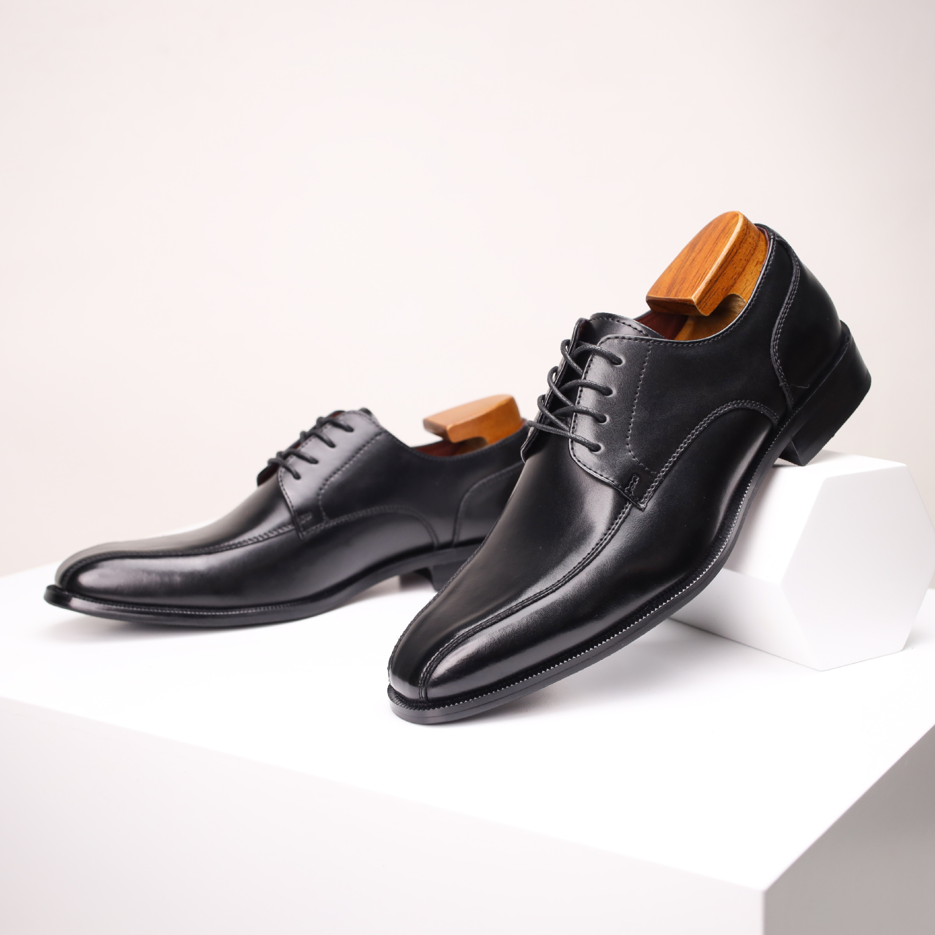 Estilo japonés transfronterizo Primavera Ropa formal zapatos de hombre zapatos de cuero de los hombres negocios de cuero de los hombres retro británico casual piel de vaca zapatos de cuero de los hombres image 8