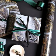 Marble Star River Packaging Paper, Copperplate Paper, Business Gift Box, Handmade Paper, Creative Festival Birthday Gift Paper, Wholesale