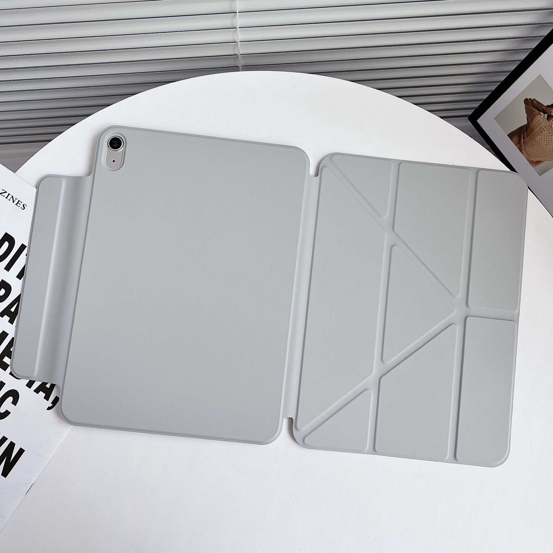 Подходящий защитный чехол для iPad Air4/5 официальный аналог с магнитом 10-го поколения 11A16 клип кожаный чехол Pro2025 держатель