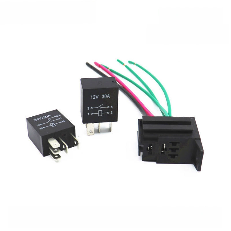 30A12V/24V Фиолетовая серия 4 -контакт/5 -контакт автомобильное реле