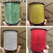 跨境金葱彩带结婚庆生日派对气球装饰绑带圣诞节礼品丝带彩条批发