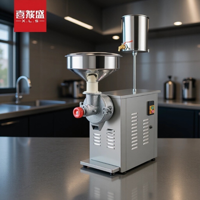 喜莱盛米浆机商用磨米浆机肠粉打浆机早餐店现磨全自动磨米肠粉机