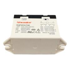 RGF2OU740 200-240VAC两组常开6脚25A250VAC申乐继电器SHENLER