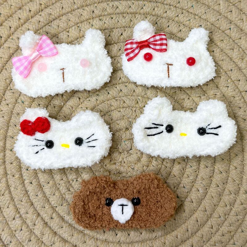 In-Stock Handmade Crochet Cute Hello Kitty Hairpin Doll Clothing Plush Toy Accessories Hello Kitty Outfit Accessories Wholesale In-Stock Handmade Crochet Cute Hello Kitty Hairpin Doll Clothing Plush Toy Accessories Hello Kitty Outfit Accessories Wholesale