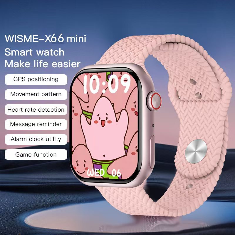 2026 Smart Watch X66 Mini 3+1 Multi-Strap Heart Rate Blood Oxygen Sleep Monitoring Pedometer Sports Watch 2026 Smart Watch X66 Mini 3+1 Multi-Strap Heart Rate Blood Oxygen Sleep Monitoring Pedometer Sports Watch