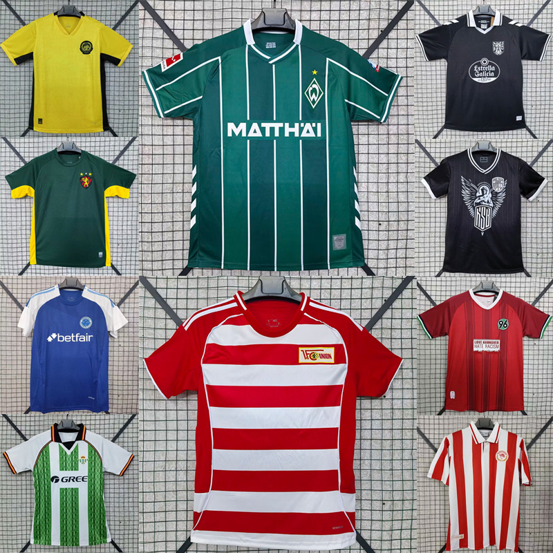 2526 Season Unpopular Jersey Special Edition Training Uniform Side Adult Short-Sleeved Home and Away Football Sportswear