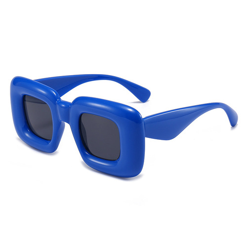 New cross-border European and American fashion sunglasses inflatable and inflatable funny catwalk street photography sunglasses personalized colorful glasses