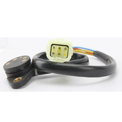 Motorcycle engine and accessories gear position sensor