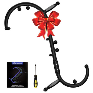Cross-Border New Massage Trigger Point Cane, Deep Body Tissue, Handheld Back, Neck, Shoulders, Legs