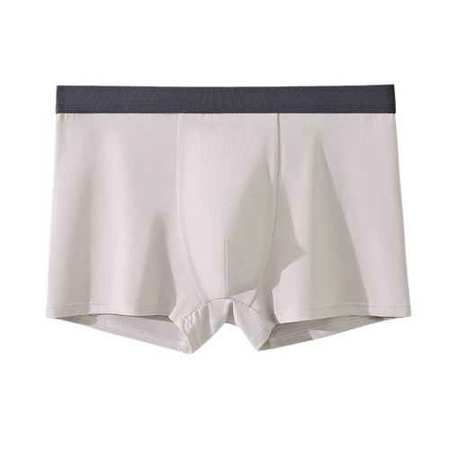 50 Count Xinjiang Cotton Large Size Underwear Men's Pure Cotton Antibacterial Breathable Boys Mid-waist Boxer Shorts Wholesale Customization