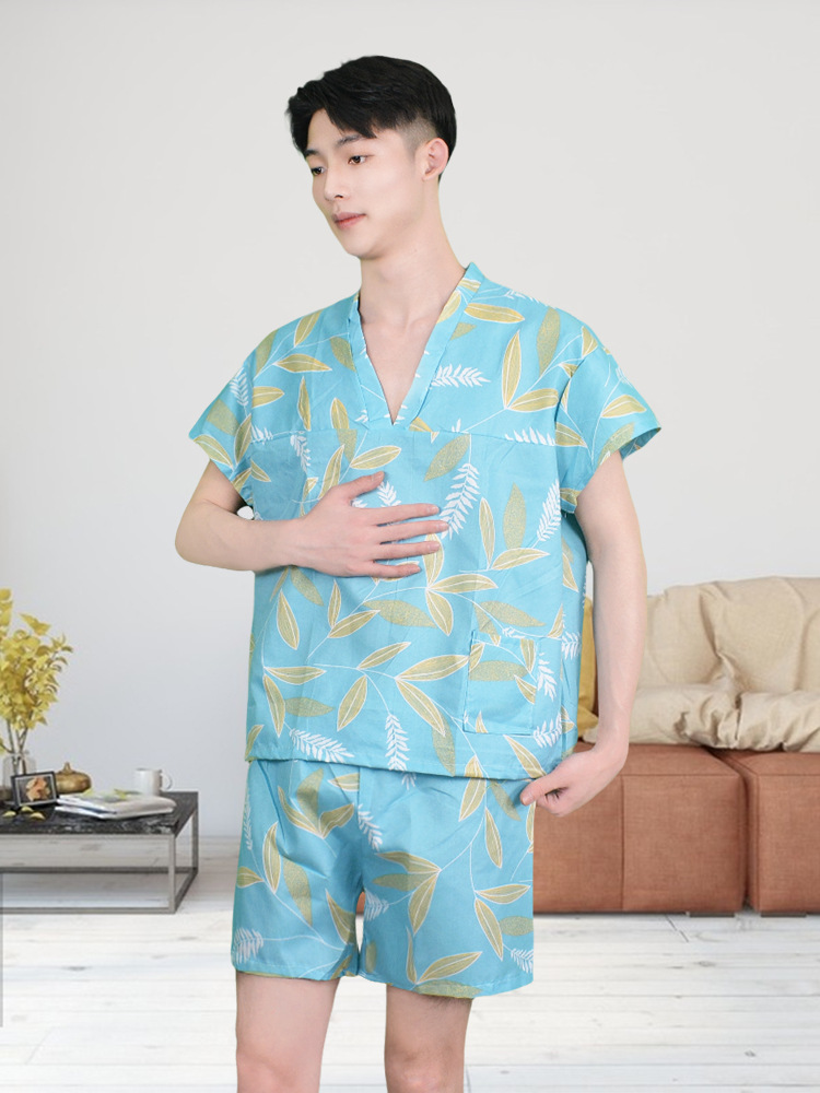 남성과 여성을위한 새로운 일회용 목욕 옷 뷰티 살롱 호텔 파자마 발 치료 목욕 마사지 옷 사우나 땀 옷
