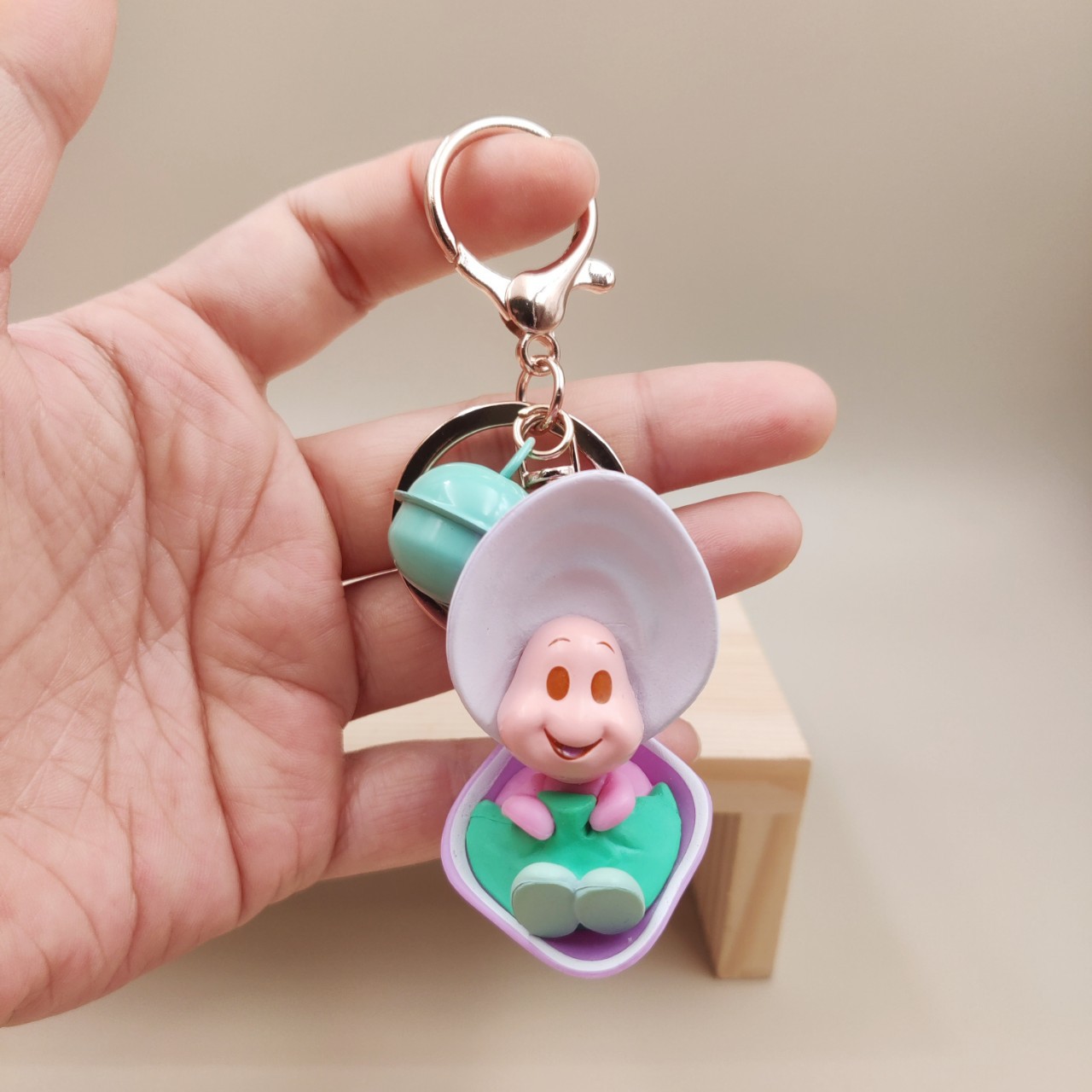 Cute Cartoon Character Pvc Alloy Unisex Bag Pendant Keychain display picture 1