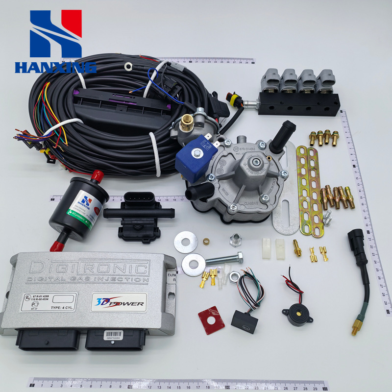 Lpg/Cng Car Oil to Gas Conversion Tomasetto Evaporator Digi300 Four-Cylinder Kit Gas Accessories