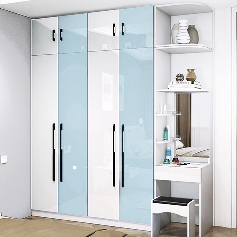 Highlight Paint white wardrobe Sticker cupboard desktop furniture Retread Sticker Smooth waterproof Anti-oil wallpaper autohesion
