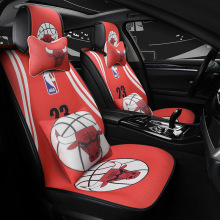 19年新款3D立体免绑成套篮球系列四季通用汽车坐垫注头抱枕只有麻
