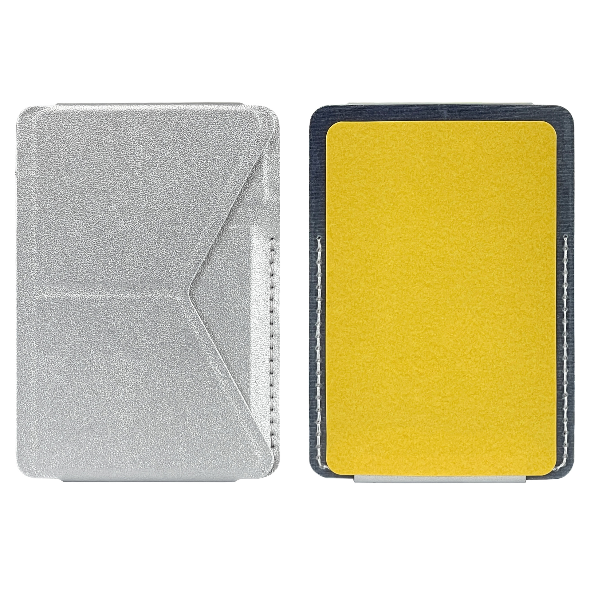 Soporte de tarjeta de pegatina trasera para teléfono móvil viscosa, soporte plegable para escritorio de teléfono móvil, adecuado para todos los modelos de teléfono móvil