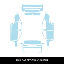 24-26 Models of Volkswagen Passat Invisible Car Wrap Tpu Pre-Cut Paint Protection Film Anti-Scratch (Car paint protective film) - transparent-tpu-24-26-volkswagen-passat