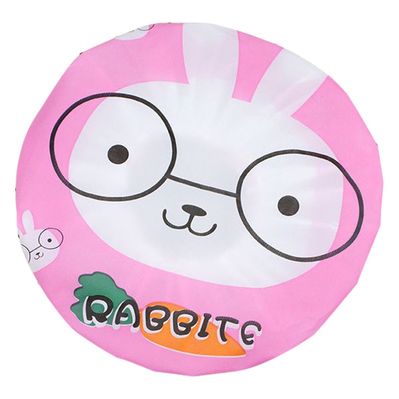 Yaling 8802 directo de fábrica gorro de ducha impermeable gorro de ducha lindo estilo de dibujos animados múltiples opciones de embalaje