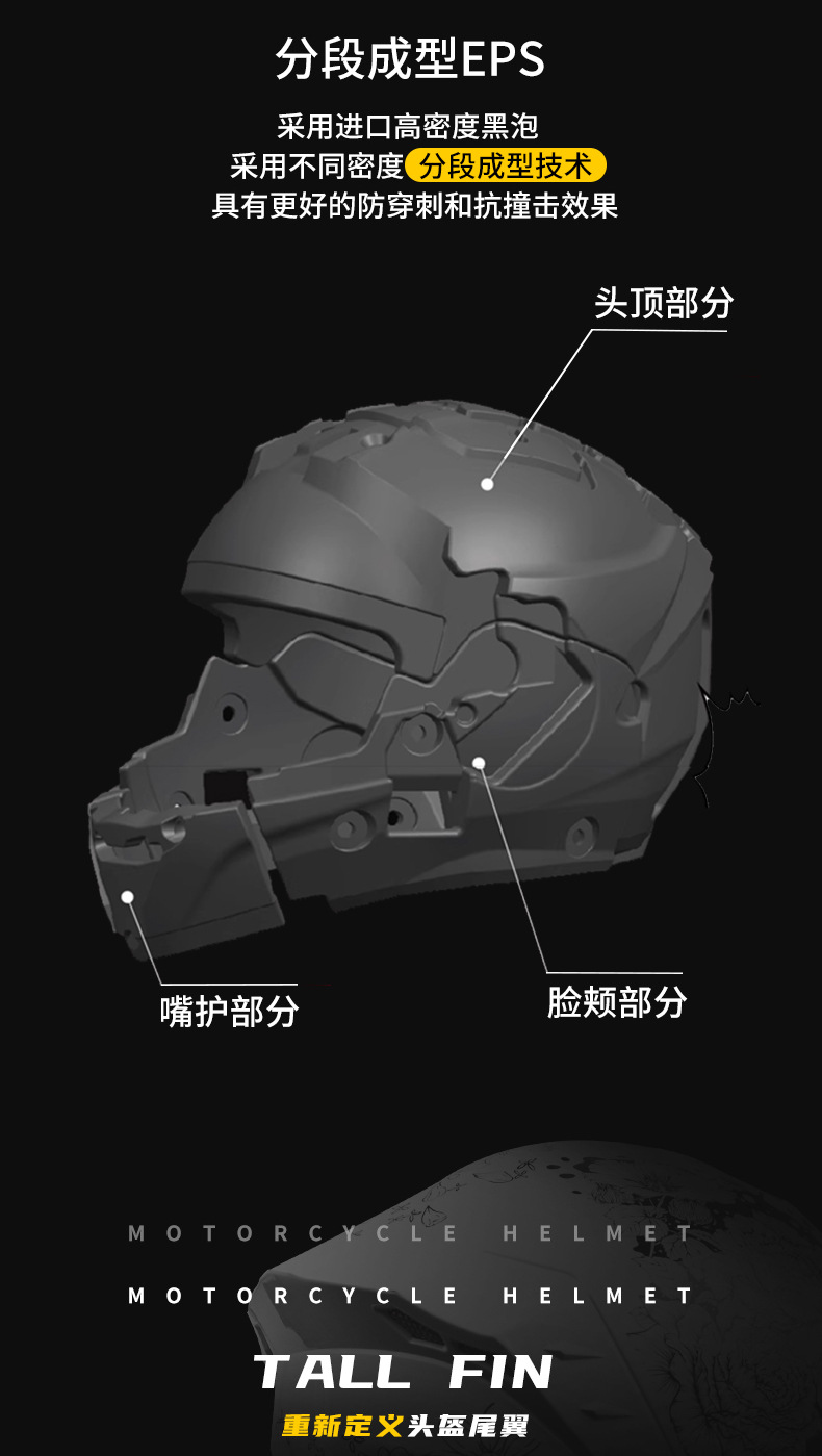 Ad Electric Motorcycle Helmet for Men and Women All Seasons Bluetooth 3C Certified Motorcycle Full-Face Helmet Cycling Dot Safety Helmet
